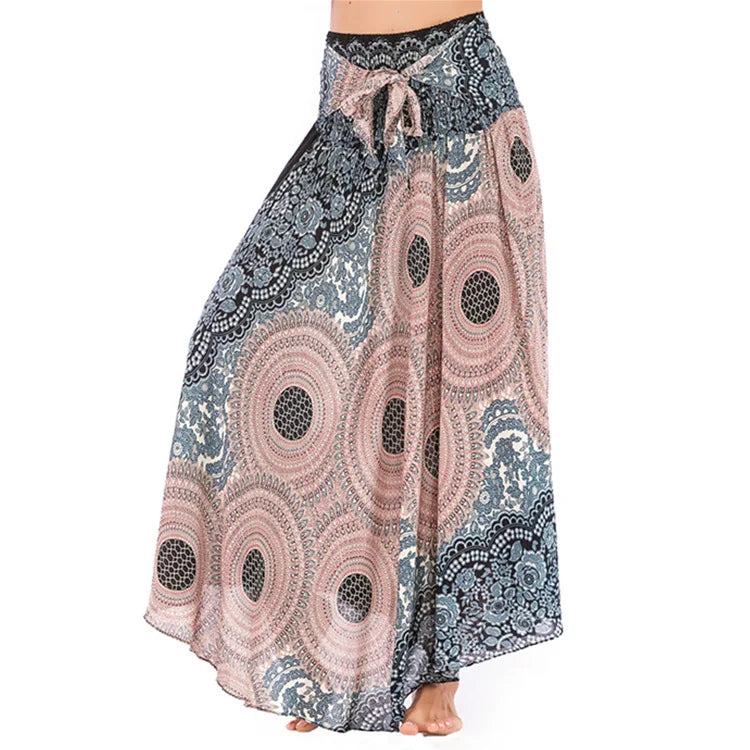 Long Print Skirts