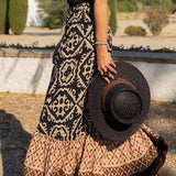 Casual Retro Long Skirt